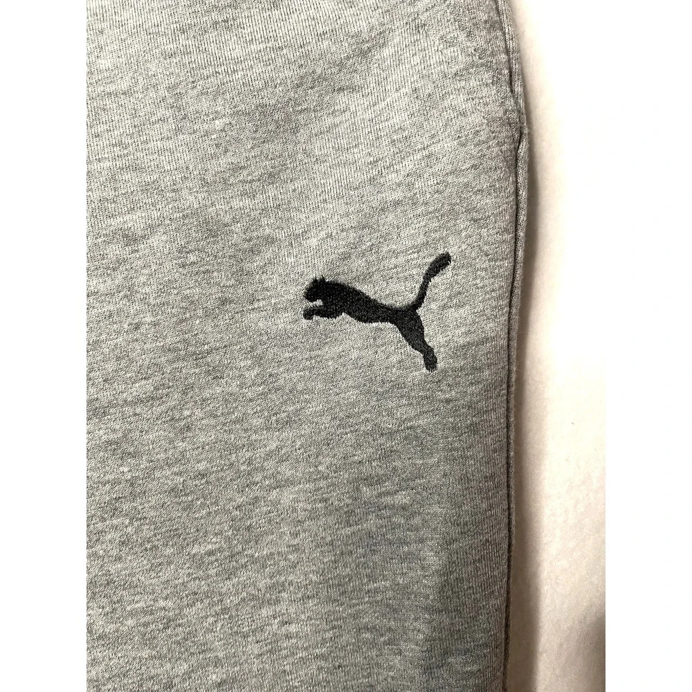 Puma Joggers sweatpants grey w/drawstring Size‎ Large
